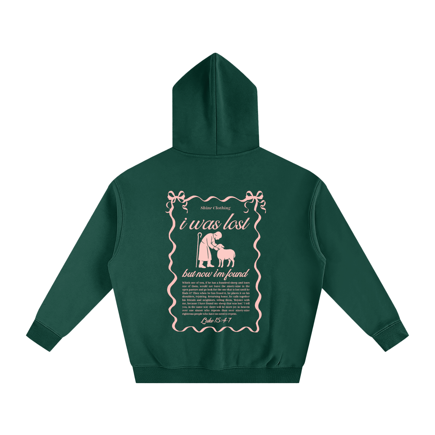 Lost and Found Oversize Fleeced Hoodie