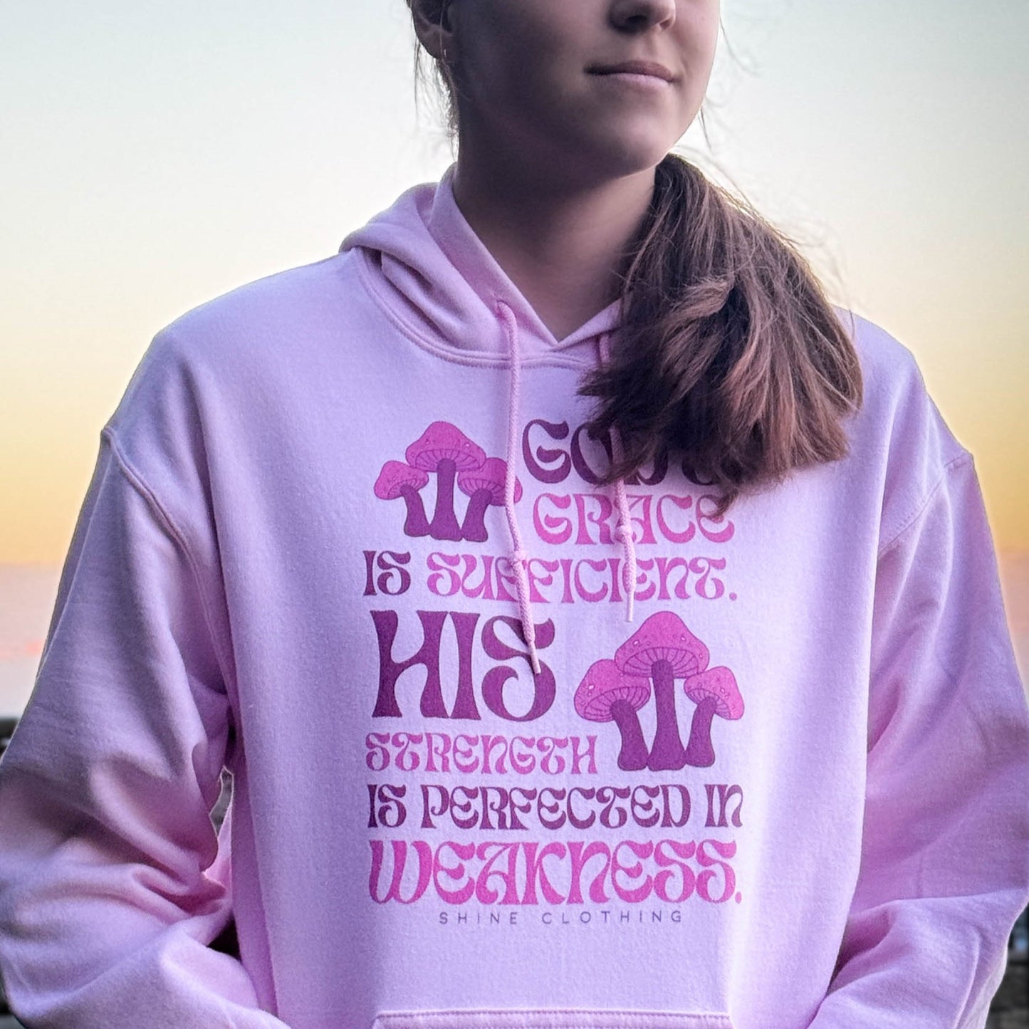 Perfected in Weakness Hoodie