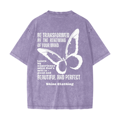 Transformed Snow Washed Tee