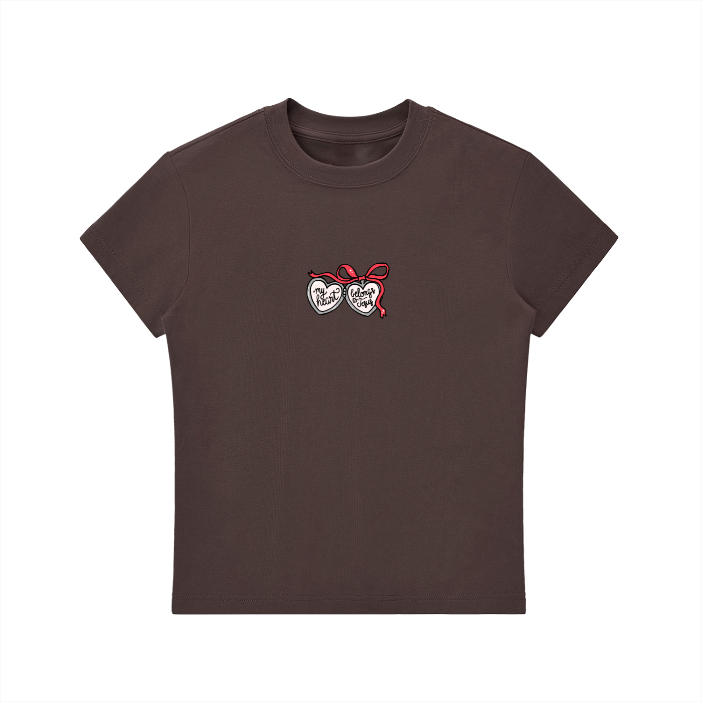 My Heart Belongs to Jesus Fitted Tee