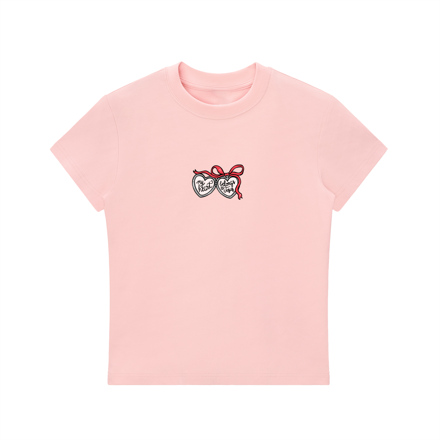 My Heart Belongs to Jesus Fitted Tee