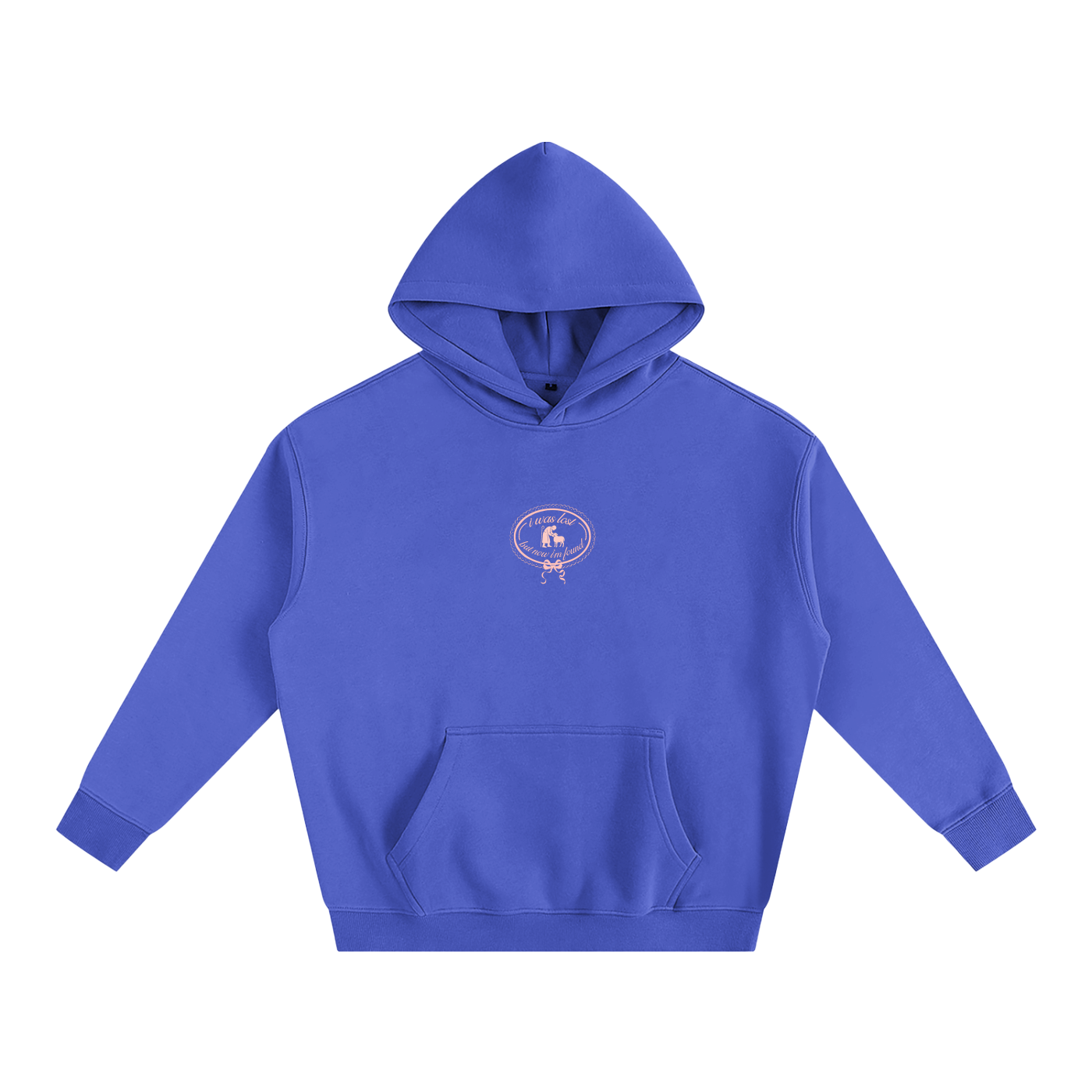 Lost and Found Oversize Fleeced Hoodie