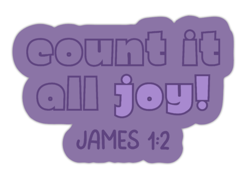 Count it All Joy Sticker
