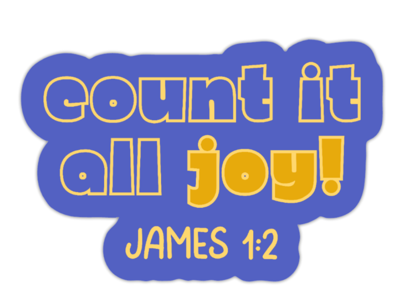 Count it All Joy Sticker