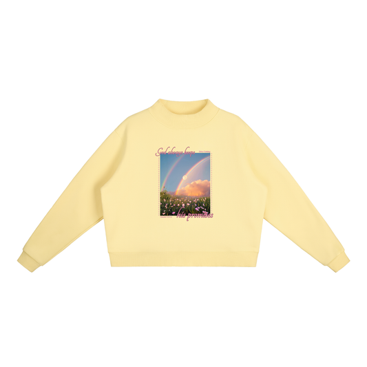 Promises Mock-Neck Sweater