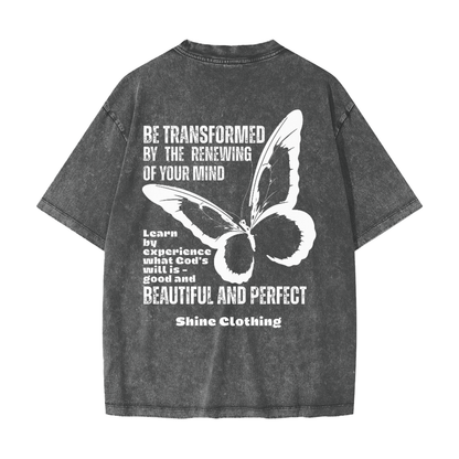 Transformed Snow Washed Tee