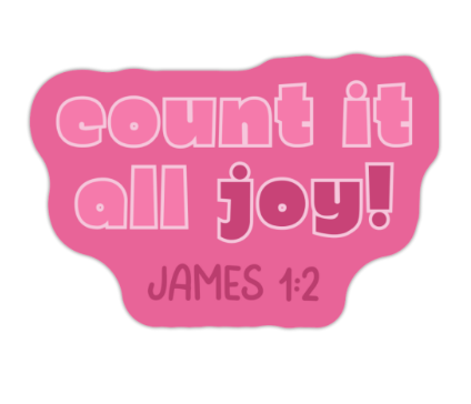Count it All Joy Sticker
